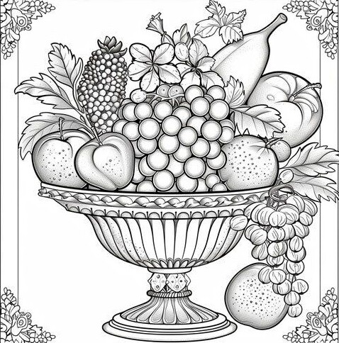 Tranh tô màu mâm ngũ quả ngày Tết, dạy bé làm quen với nét đẹp văn hóa Việt từ những điều gần gũi - 18