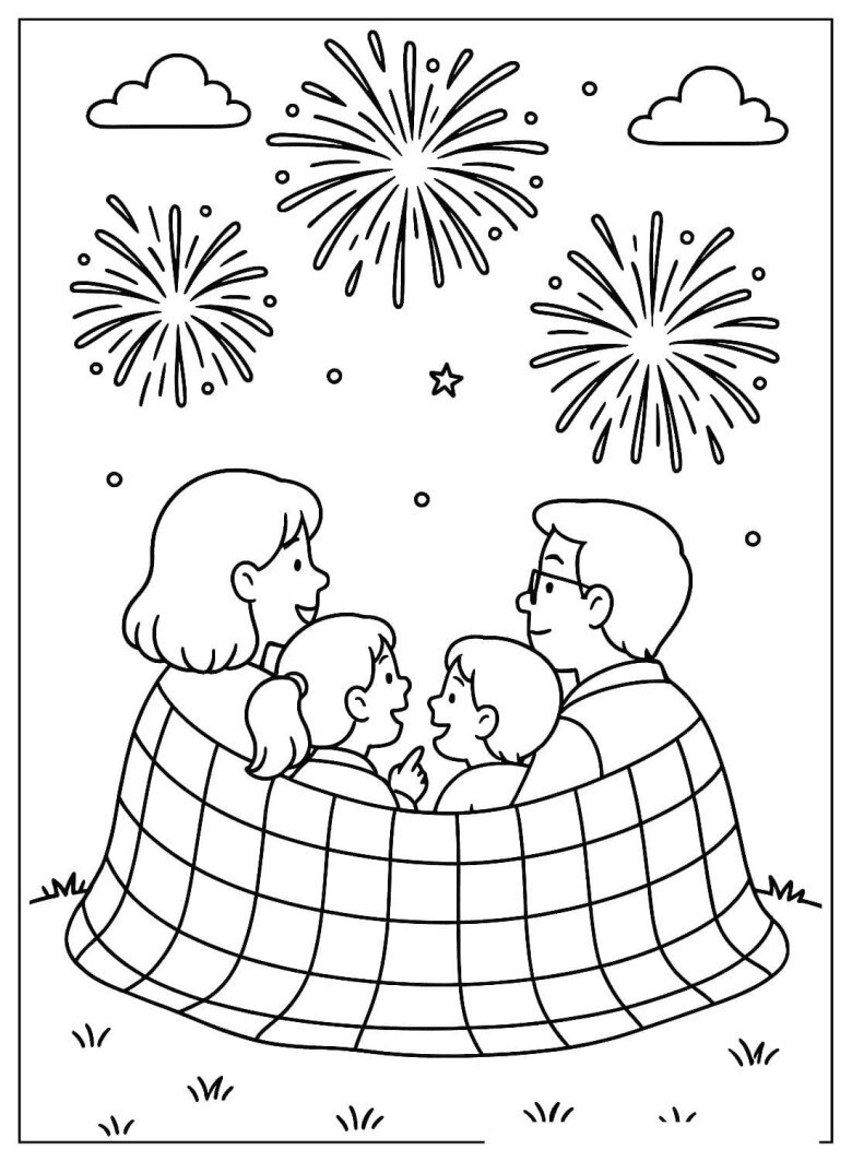 Tranh tô màu những hoạt động vui ngày Tết, bé vừa sáng tạo sắc xuân, vừa làm đẹp ký ức tuổi thơ - 12