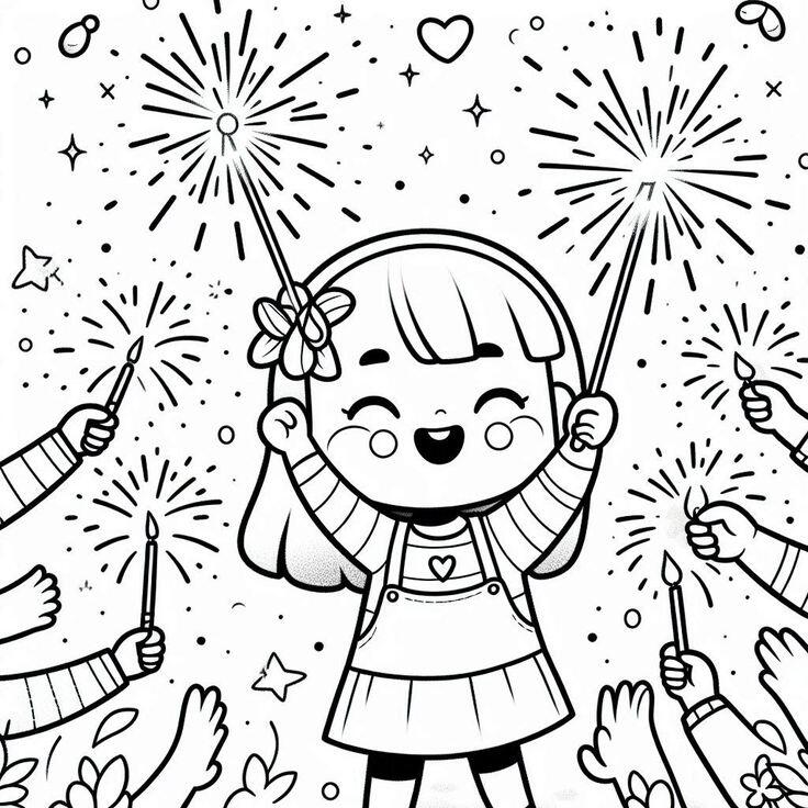 Tranh tô màu những hoạt động vui ngày Tết, bé vừa sáng tạo sắc xuân, vừa làm đẹp ký ức tuổi thơ - 14