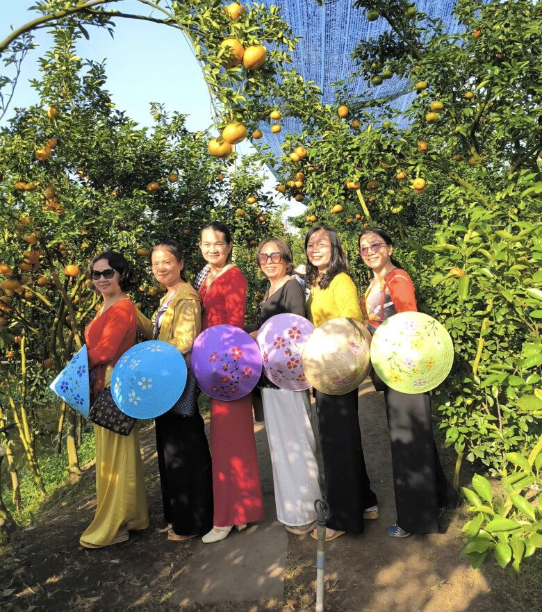 Cách TP.HCM 3 tiếng chạy xe có một "vương quốc quýt hồng", khách du lịch thích mê ghé check-in mỗi ngày - 2