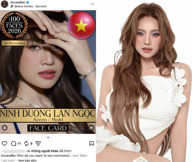 Mỹ nhân Việt lần đầu lọt đề cử Top 100 gương mặt đẹp nhất thế giới, visual "chấp" camera thường, body căng tràn mướt mắt - 1