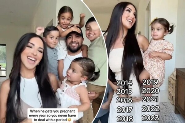 Để né tránh chu kỳ kinh nguyệt, gái xinh 16 tuổi sinh con, mang thai liên tục suốt 10 năm - 1