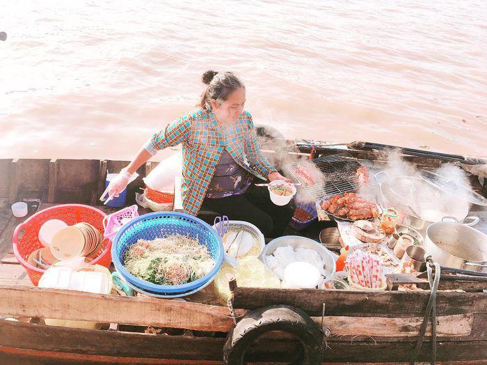 Ăn “sập” chợ nổi Cái Răng với 1001 món ngon “nuốt lưỡi”, phải dậy từ 4h sáng mới mong có đồ ăn - 3