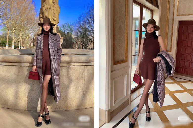 Mẹ bầu 39 tuần vẫn sành điệu như fashionista, khéo giấu bụng tròn, chị em muốn nhập hội &#34;bầu sang&#34; vào học hỏi ngay! - 5