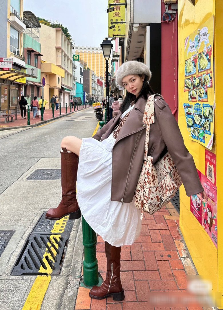 Mẹ bầu 39 tuần vẫn sành điệu như fashionista, khéo giấu bụng tròn, chị em muốn nhập hội &#34;bầu sang&#34; vào học hỏi ngay! - 6