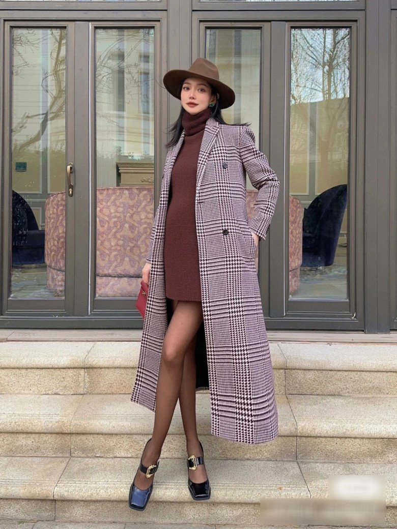 Mẹ bầu 39 tuần vẫn sành điệu như fashionista, khéo giấu bụng tròn, chị em muốn nhập hội &#34;bầu sang&#34; vào học hỏi ngay! - 1