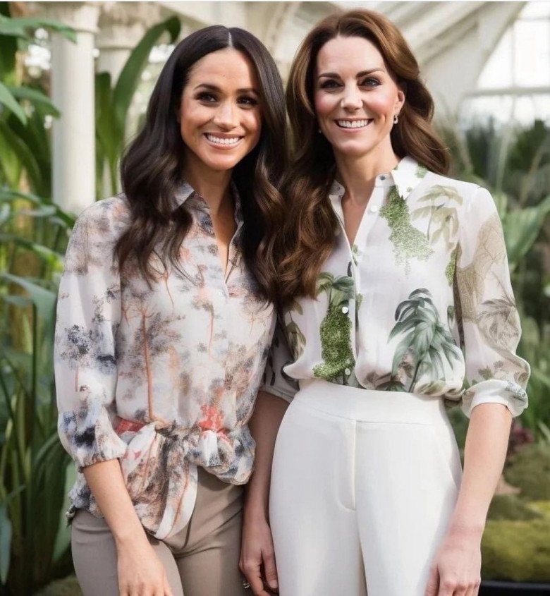 Kate Middleton trưng diện ăn ý với em dâu bị &#34;ghẻ lạnh&#34;, xóa tin đồn &#34;cơm không lành, canh không ngọt&#34;? - 6