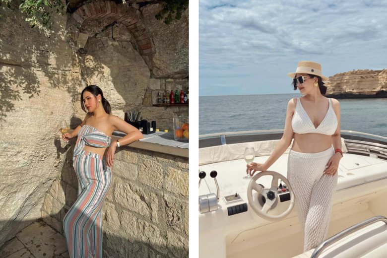 Sinh 2 con với Giám đốc tập đoàn nghìn tỷ, hotgirl Hà thành tự ti nhận béo, diện bikini chỉ khoe góc chụp trong tối - 10