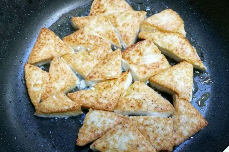 Rán đậu phụ vàng ươm, không bị nát phải làm thêm 1 bước này - 6