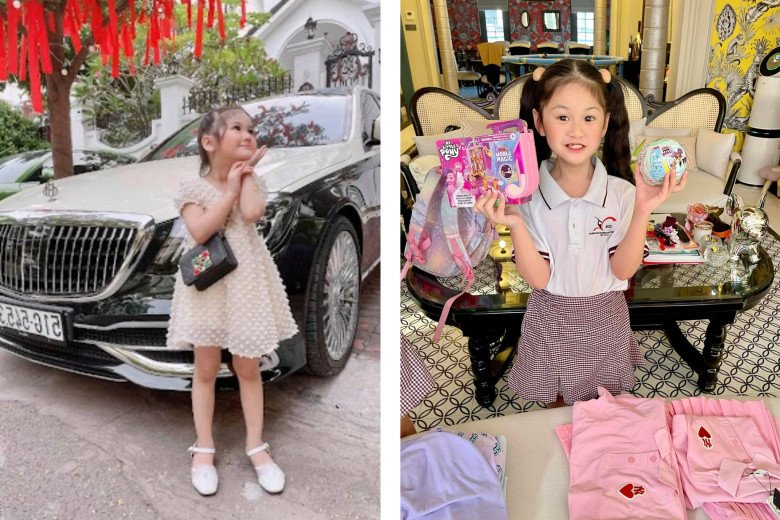 Con gái Đoàn Di Băng được mời quảng cáo giá nửa tỷ, 6 tuổi tập tành làm tóc mây điệu đà - 12