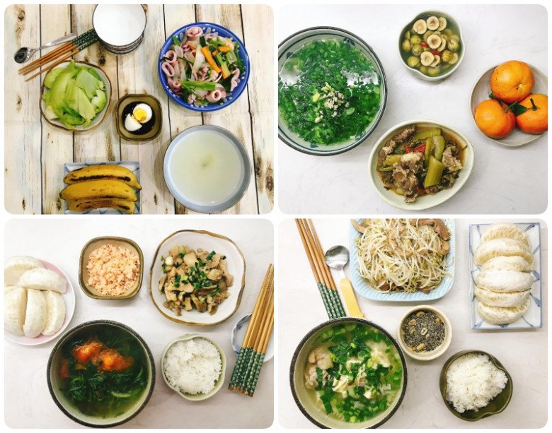 8X đơn thân khoe cơm 3 mẹ con cực ngon, bữa nào cũng đủ món xuất sắc ăn đứt sơn hào hải vị - 6
