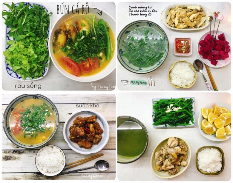 8X đơn thân khoe cơm 3 mẹ con cực ngon, bữa nào cũng đủ món xuất sắc ăn đứt sơn hào hải vị - 4