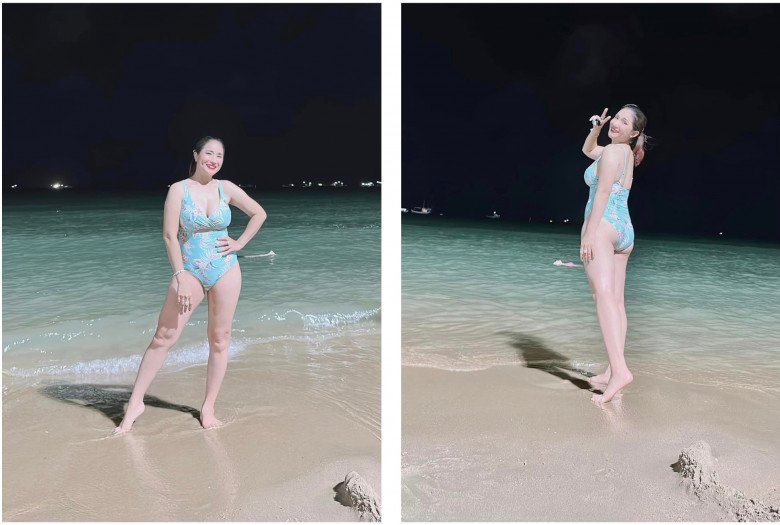&#34;Bà mối&#34; Cát Tường U50 vẫn thích khoe ảnh bikini, tạo dáng nhí nhảnh, nay bị nói &#34;trẻ trâu cưa sừng làm nghé&#34; - 1