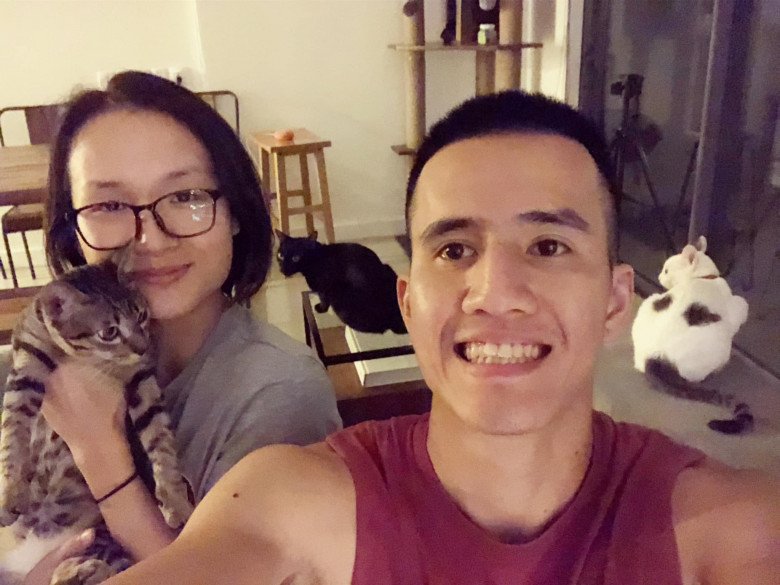 Tình đầu &#34;gài&#34; YouTuber Giang Ơi có bầu, sau đám cưới giờ đảm việc bếp núc lẫn chăm con - 2