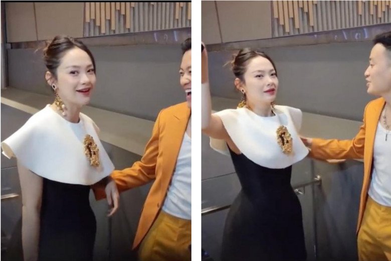 Minh Hằng bầu 4 tháng vẫn đi &#34;cà kheo&#34; liền bị nhắc nhở, nay sửa sai, hy sinh đi giày &#34;phá dáng&#34; - 2
