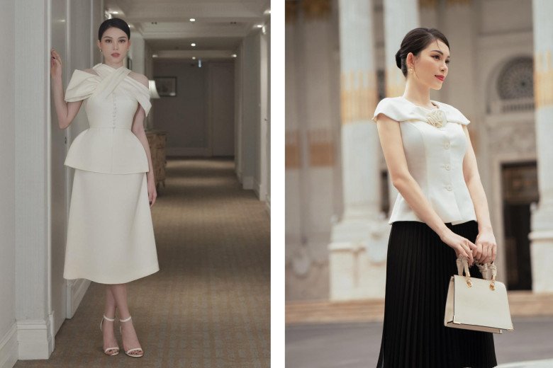 Lấy thiếu gia "đế chế hàng hiệu", hotgirl Hà Thành mặc ngày càng sang, diện váy cưới được so sánh với Công nương Kate - 9