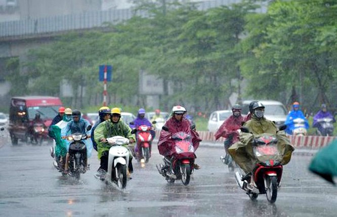 Không khí lạnh tăng cường tiếp tục dồn xuống, miền Bắc sắp hứng mưa to ở nhiều nơi - 1