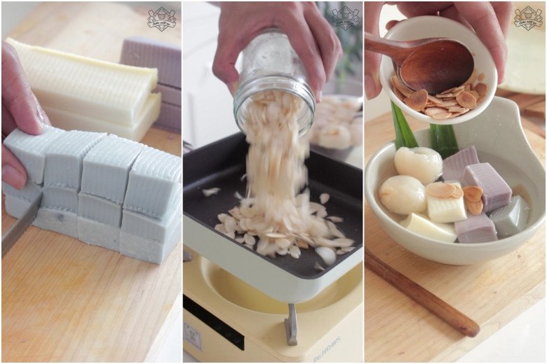 Tranh thủ vải vào mùa, làm ngay chè khúc bạch tươi mát thơm ngon, beo béo giải nhiệt ngày hè - 7