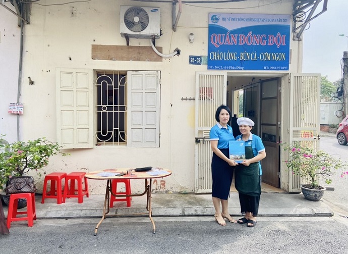 Long Biên: Ra mắt mô hình “Hỗ trợ phụ nữ khởi sự kinh doanh” năm 2023 - 1