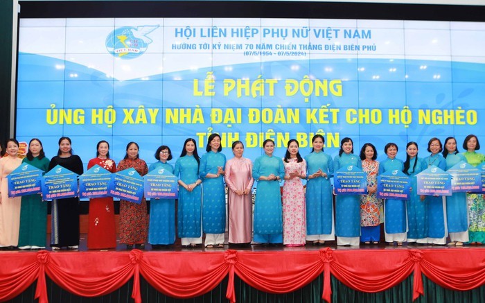 Hội LHPN Việt Nam phát động ủng hộ nhà đại đoàn kết hỗ trợ hộ nghèo tỉnh Điện Biên - Tây Bắc - 1