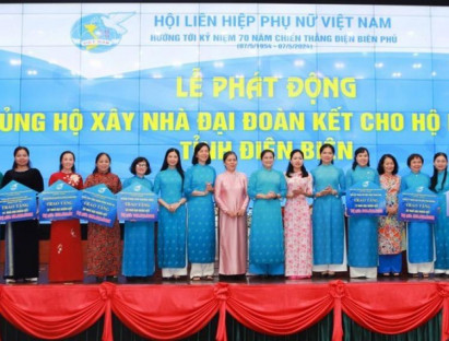 Hội LHPN Việt Nam phát động ủng hộ nhà đại đoàn kết hỗ trợ hộ nghèo tỉnh Điện Biên - Tây Bắc