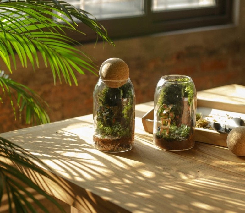 Trở thành &#34;nông dân sành điệu&#34; với thú chơi terrarium: Chỉ từ 200.000 đồng có ngay cây không khí cực xinh - 1