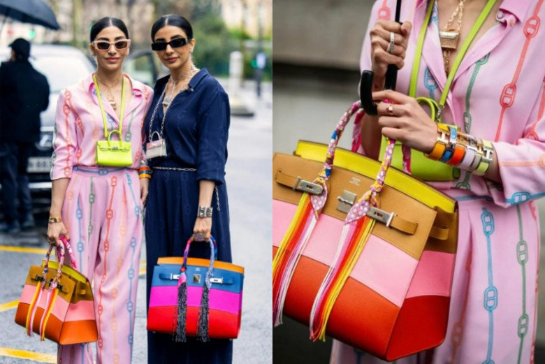 Cặp chị em "nổi như cồn" biến túi 100 triệu thành kẹp tóc, gu thời trang xa hoa chưa từng có trên thế giới - 17