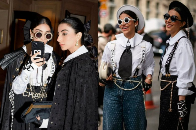 Cặp chị em "nổi như cồn" biến túi 100 triệu thành kẹp tóc, gu thời trang xa hoa chưa từng có trên thế giới - 12