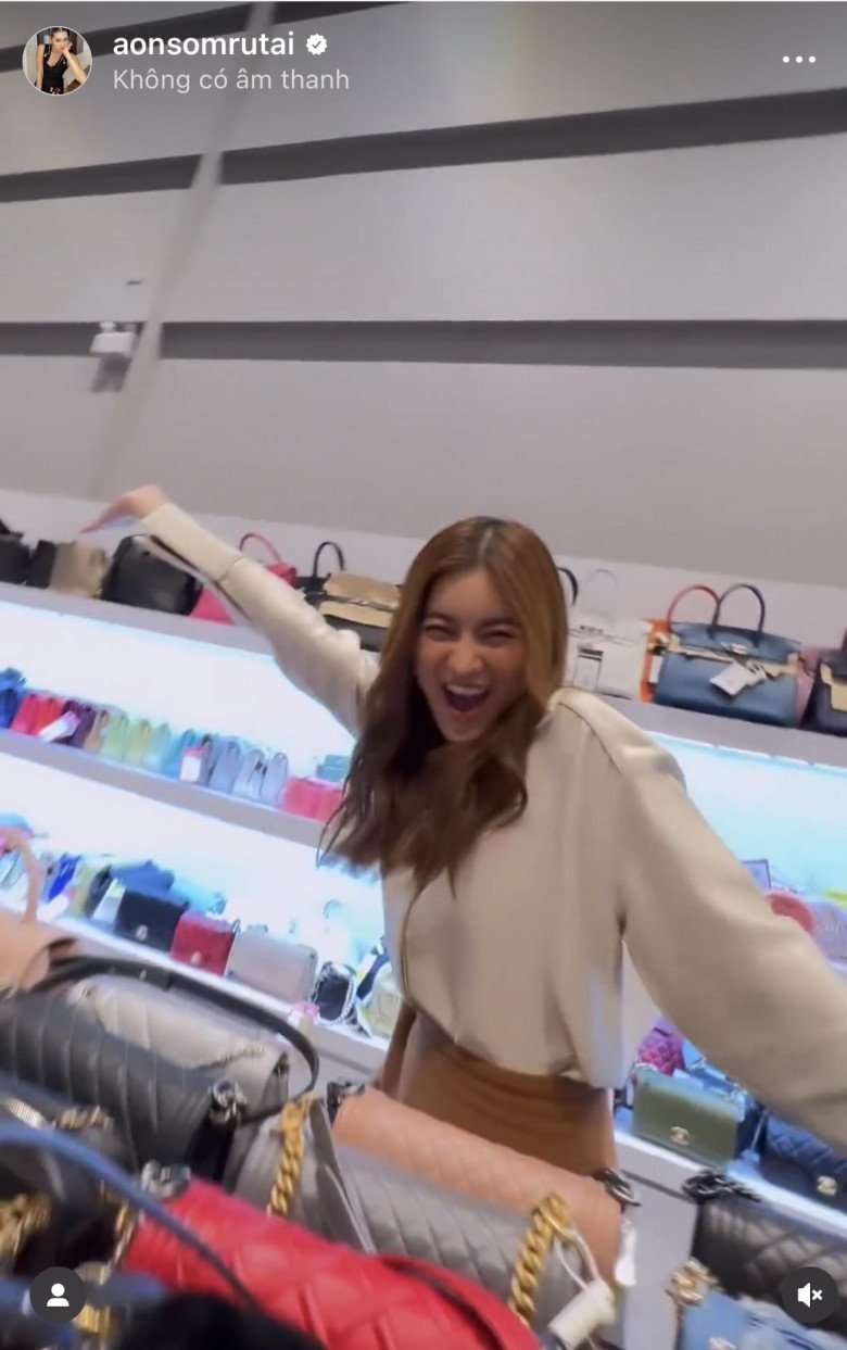 &#34;Rich Kid&#34; Thái Lan nổi đình đám MXH với clip mua sắm không nhìn giá, sở hữu BST túi hiệu hàng tỷ đồng - 6