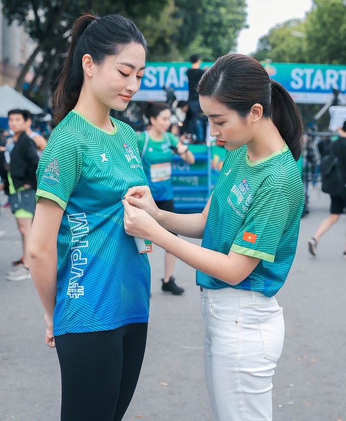 Vì sao hội mỹ nhân tham gia giải chạy gây tranh cãi? Người tự tin khoe mặt mộc, người tô đậm phấn son - 5