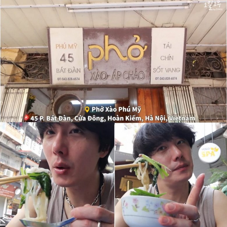 Tự nhận &#34;cao thủ du lịch Việt Nam&#34;, 3 quán ăn Hà Nội được nam tài tử Jung Il Woo khen nức nở - 3