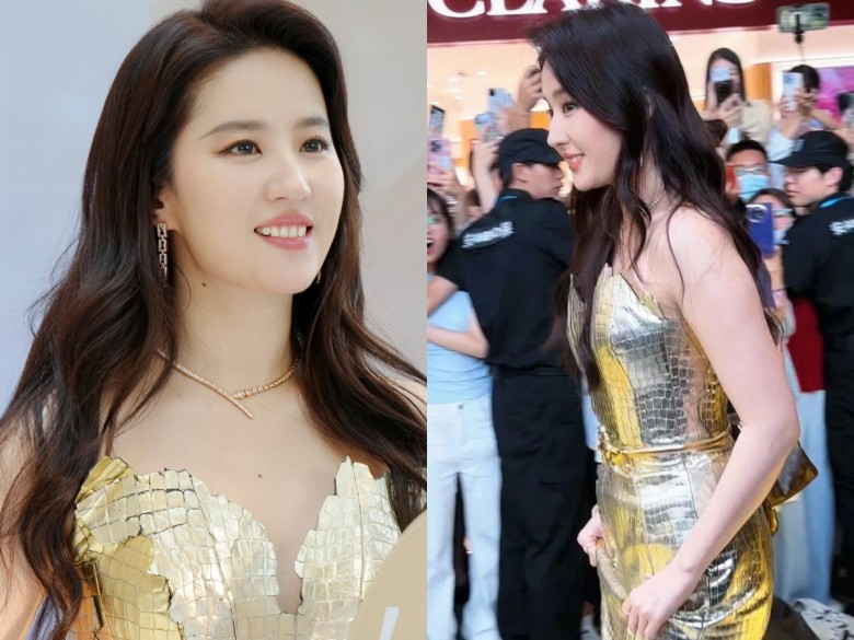 &#34;Thần tiên tỷ tỷ&#34; bị vây quanh bởi hàng trăm người, lộ body thật không thon gọn nhưng vẫn đẹp khó chê - 5