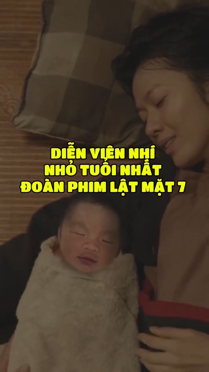 Vẻ ngoài &#34;ngoan xinh yêu&#34; của em bé vừa chào đời 15 phút đã đi đóng phim 300 tỷ của Lý Hải Minh Hà - 1