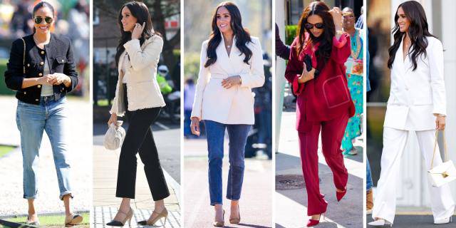 Công nương Meghan ngày càng "đối lập" Kate Middleton, diện đồ gợi cảm từ khi rời bỏ cung điện Hoàng gia - 8