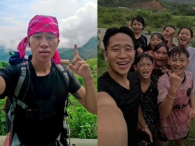 Gặp chàng cử nhân quyết đi bộ xuyên Việt, tưởng lạ hóa ra là người quen: Thể lực yếu nhưng đam mê nhiều!