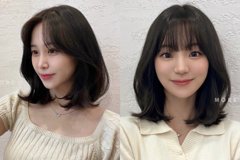 5 kiểu tóc uốn xoăn hợp nhất với nàng mặt tròn, giúp hóa thon gương mặt và giảm chục tuổi - 4