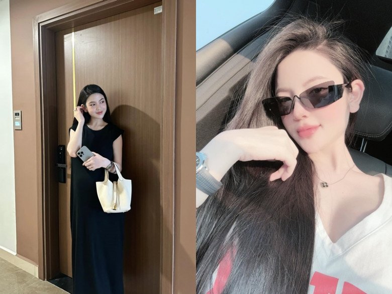 Mẹ bầu Chu Thanh Huyền đổi mới &#34;mái tóc thị phi&#34;, trông khác lạ tới mức tự nhận không phải vợ Quang Hải - 4