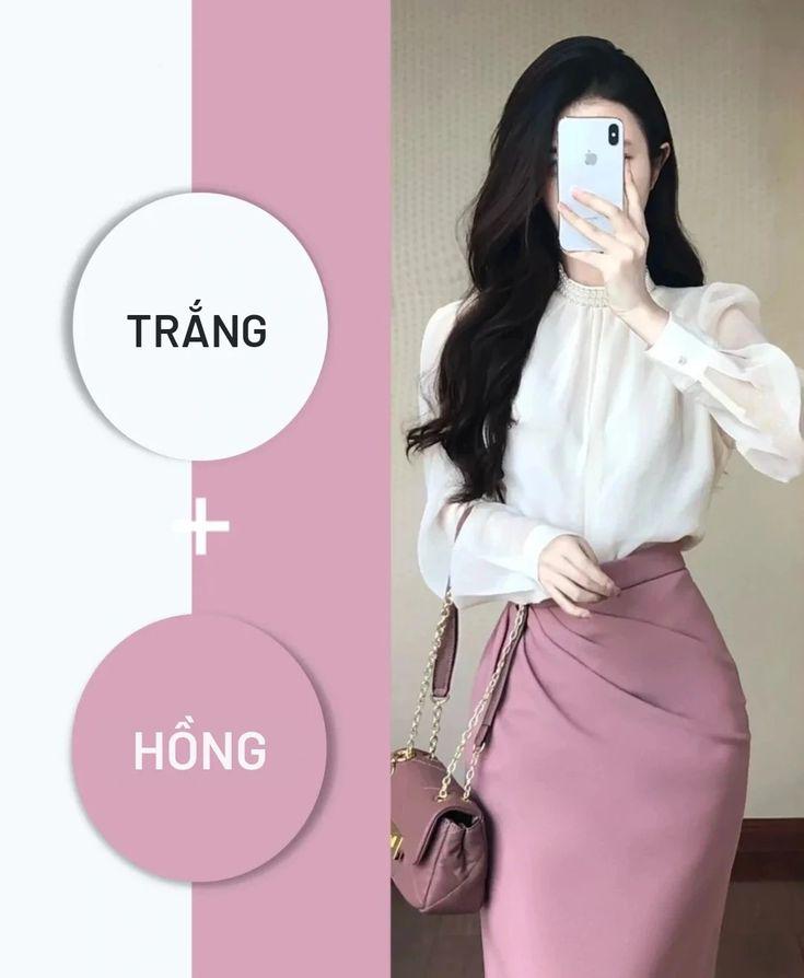 Không &#34;cưa sừng làm nghé&#34;, các chị đẹp xứ Trung phối đồ công sở màu mè vẫn sang - 1