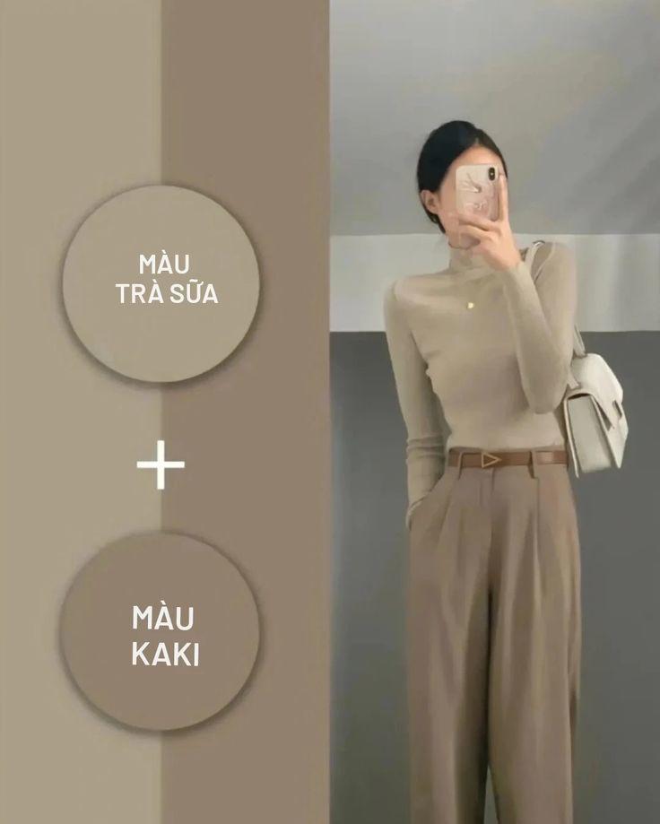 Không &#34;cưa sừng làm nghé&#34;, các chị đẹp xứ Trung phối đồ công sở màu mè vẫn sang - 6