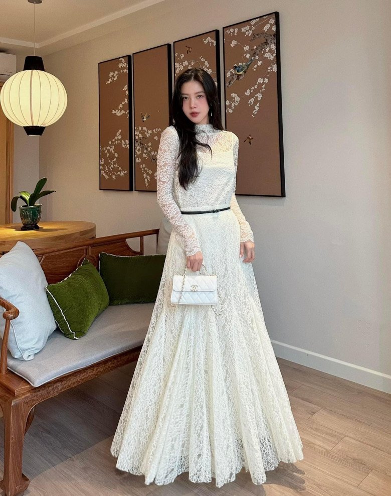 &#34;Tình cũ&#34; Sơn Tùng - MTP là cựu tiếp viên hàng không, 365 ngày mặc màu trắng vẫn đẹp khó tả - 9