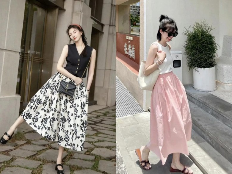 Kiểu váy &#34;nàng thơ&#34; giúp chị em công sở hóa Lưu Diệc Phi chốn văn phòng, mặc với áo nào cũng xinh - 10