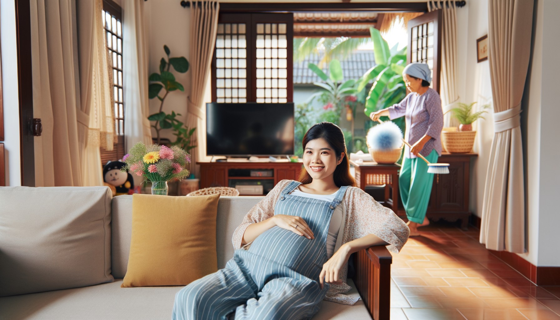Con dâu bầu coi mẹ chồng như giúp việc, tôi bỏ đi du lịch 2 tháng, lúc về nhà sững sờ - 2