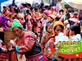 Phiên chợ lạ hút khách Tây bậc nhất Lào Cai, ai đến cũng mê mẩn vì một dịch vụ độc đáo