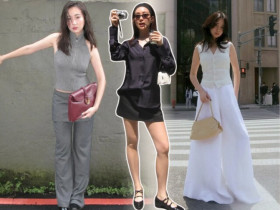 Mẹ ba con Đài Loan không mặc đồ hiệu, không thắt đáy lưng ong vẫn lên đồ siêu "cuốn", chị em lưu về để hè này "lột xác"