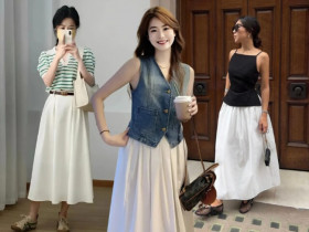 Sở hữu chân váy trắng nhưng không biết phối với gì trong tủ đồ, 5 outfit “cứu nguy” chuẩn xinh, cứ diện là đẹp