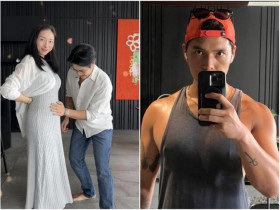 Vừa khoe sắp lên chức bố, ông xã Ngô Thanh Vân dở khóc dở cười trước "tác dụng phụ" khi chăm vợ bầu