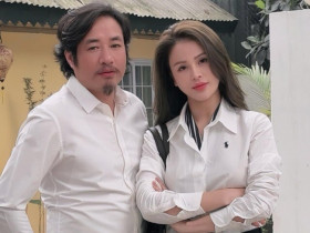"Người tình" trong Cha Tôi Người Ở Lại bị chê "râu tóc lùm xùm", Lương Thu Trang nói gì?