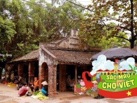 Khu chợ cổ giữa lòng Hưng Yên, tồn tại hàng trăm năm đến nay vẫn hút khách nhờ một món đặc sản