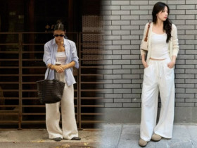 Mặc quần linen trắng mang giày gì cho đậm chất tiểu thư? Tham khảo ngay 8 mẫu giày này để diện linen đẹp như gái Pháp