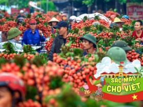 Ở Bắc Giang có một khu chợ chỉ đông đúc 1 mùa trong năm, đẹp như tranh vẽ, bán loại đặc sản "vạn người mê"